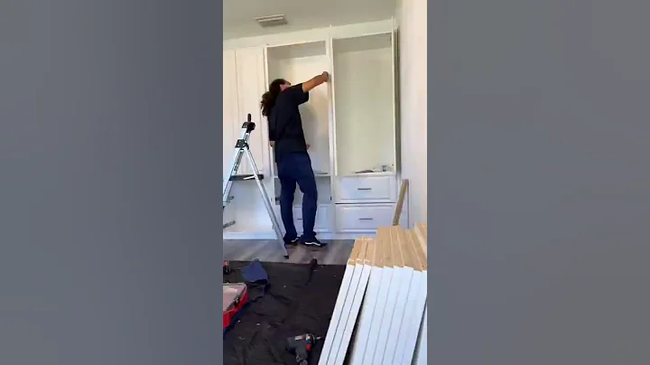 Home Office Built-Ins Part 1 #homedecor #homerenovation #homeoffice #homeofficeideas #renovation