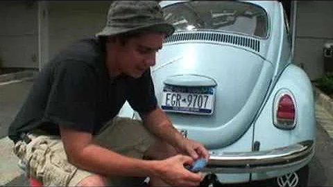 Classic VW Beetle Bug How To Restore Bumpers Help Tip Volks