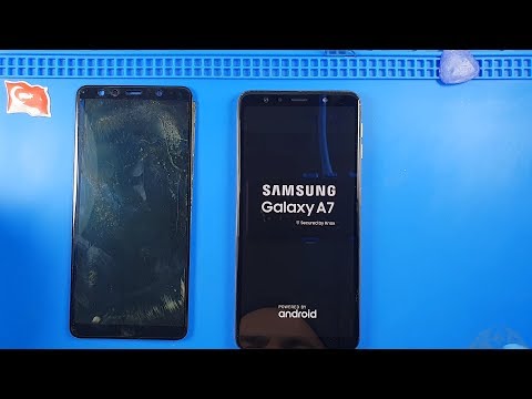 замена экрана Samsung Galaxy A7 2018 (A750) 🇷🇺
