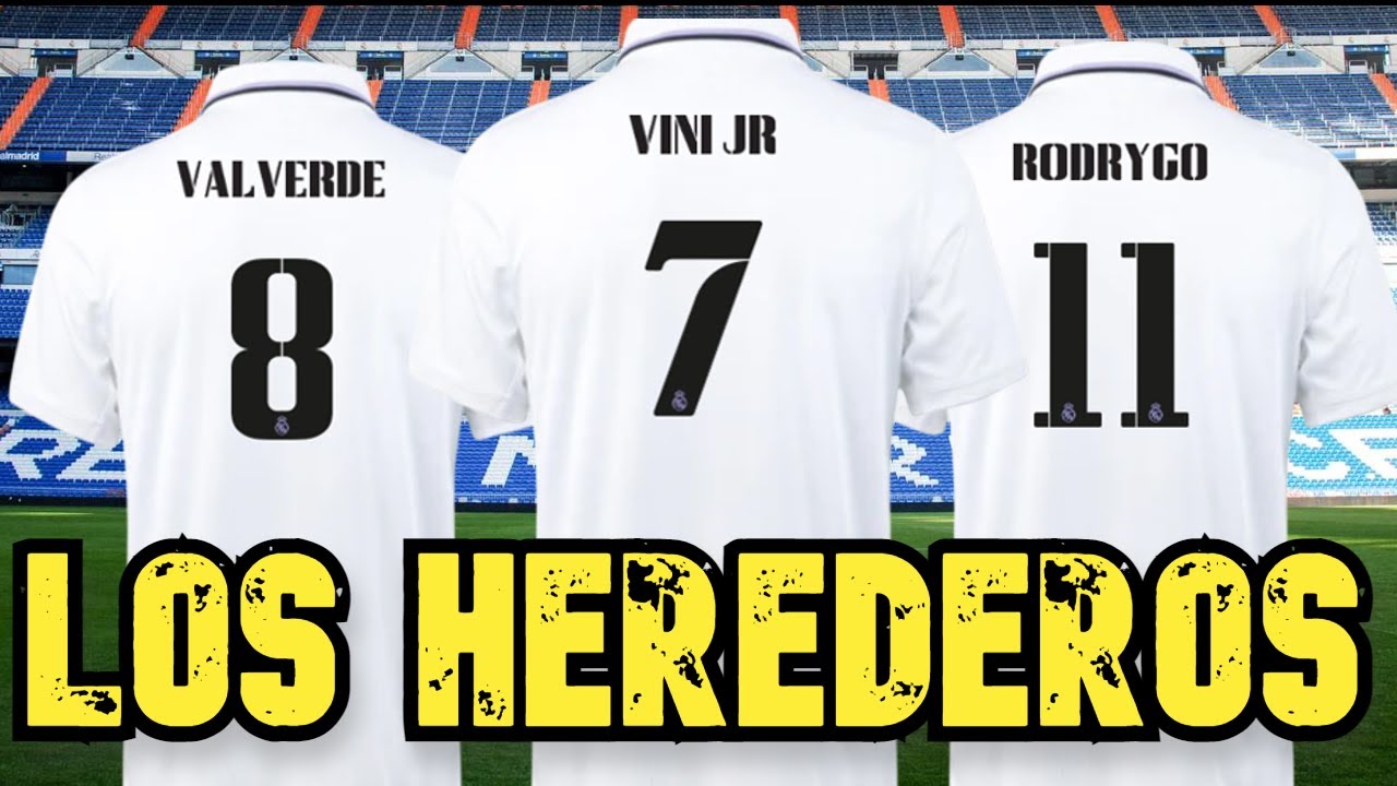 Dorsales del real madrid