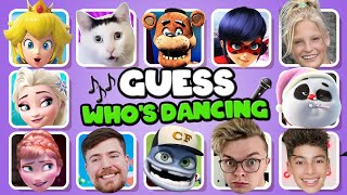 Guess Who Is Dancing? Meme & Youtuber: Lay Lay, King Ferran, Salish Matter, MrBeast, Diana, Elsa