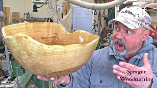 Woodturning - The Monster Maple Burl