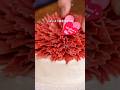 テンパリング不要!母の日にぴったりのカーネーションケーキの簡単な作り方 #お菓子作り #母の日 #母の日プレゼント #簡単レシピ