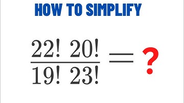 A Nice Math problem with Factorial 🔥 A Nice Algebra problem