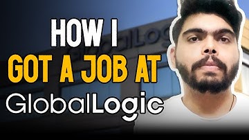 How I Got A Job At Global Logic | How To Get Placed At Global Logic | Coding Ninjas