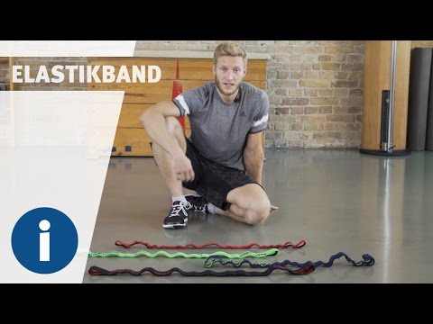Produktvorstellung: Elastikband mit Schlaufen | Fitness & Kraftsport | Sport-Thieme