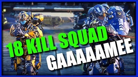 Planetside Arena: CRAZY! 18 Kill Squad Game