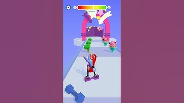 Body Race | NEW LEVELS! All Levels Gameplay Android,ios #Shorts