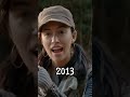 Then vs now - TWD (pt.2) #thewalkingdead #shorts