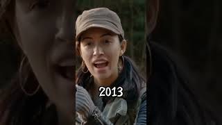 Then vs now - TWD (pt.2) #thewalkingdead #shorts