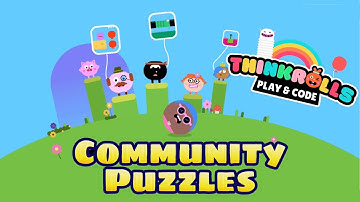 Thinkrolls Play & Code STEM by AVOKIDDO - Community Puzzles! Logic puzzles created by other kids