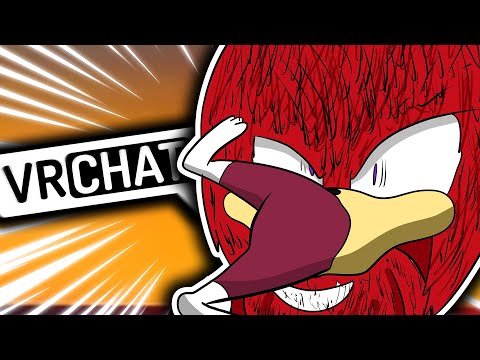 CHIP FLEW INTO MOVIE KNUCKLES'S MOUTH IN VRCHAT FT MOVIE SHADOW