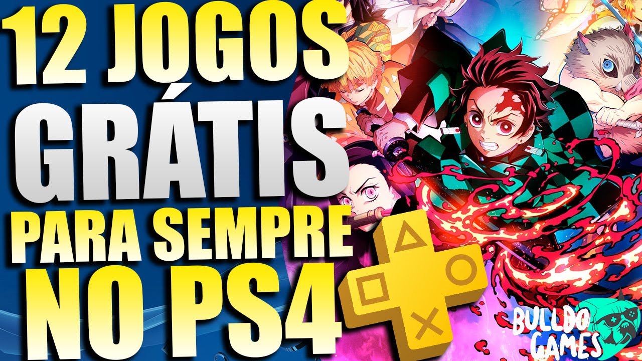 12 JOGOS GRÁTIS PARA SEMPRE PARA JOGAR NO PS4 e PS5 EM 2023 !!! 