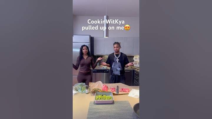 CookinWitKya PULLED UP ON ME!!!😍