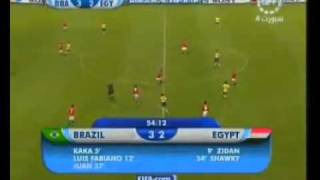 مصر و البرازيل - اجمل دقيقتين في تاريخ الكرة المصرية EAB