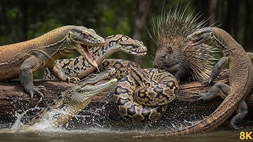 5 Indonesian PREDATORS vs PORCUPINE - Who WINS?