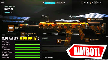new MCW CLASS is LIKE AIMBOT in MW3! (Best MCW Class Setup) - Call of Duty Modern Warfare 3