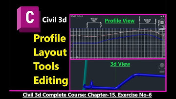 How to Edit Pressure Network using Profile Layout Tools in Civil 3d | Civil 3d Pressure Pipe Profile
