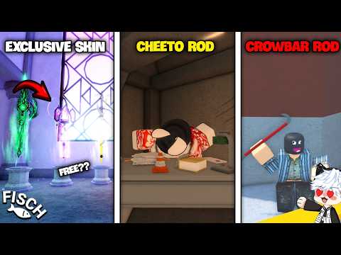 Cách Lấy Chetto Rod, Crowbar Rod Và Exclusive Rod Skins Mới Update Fisch