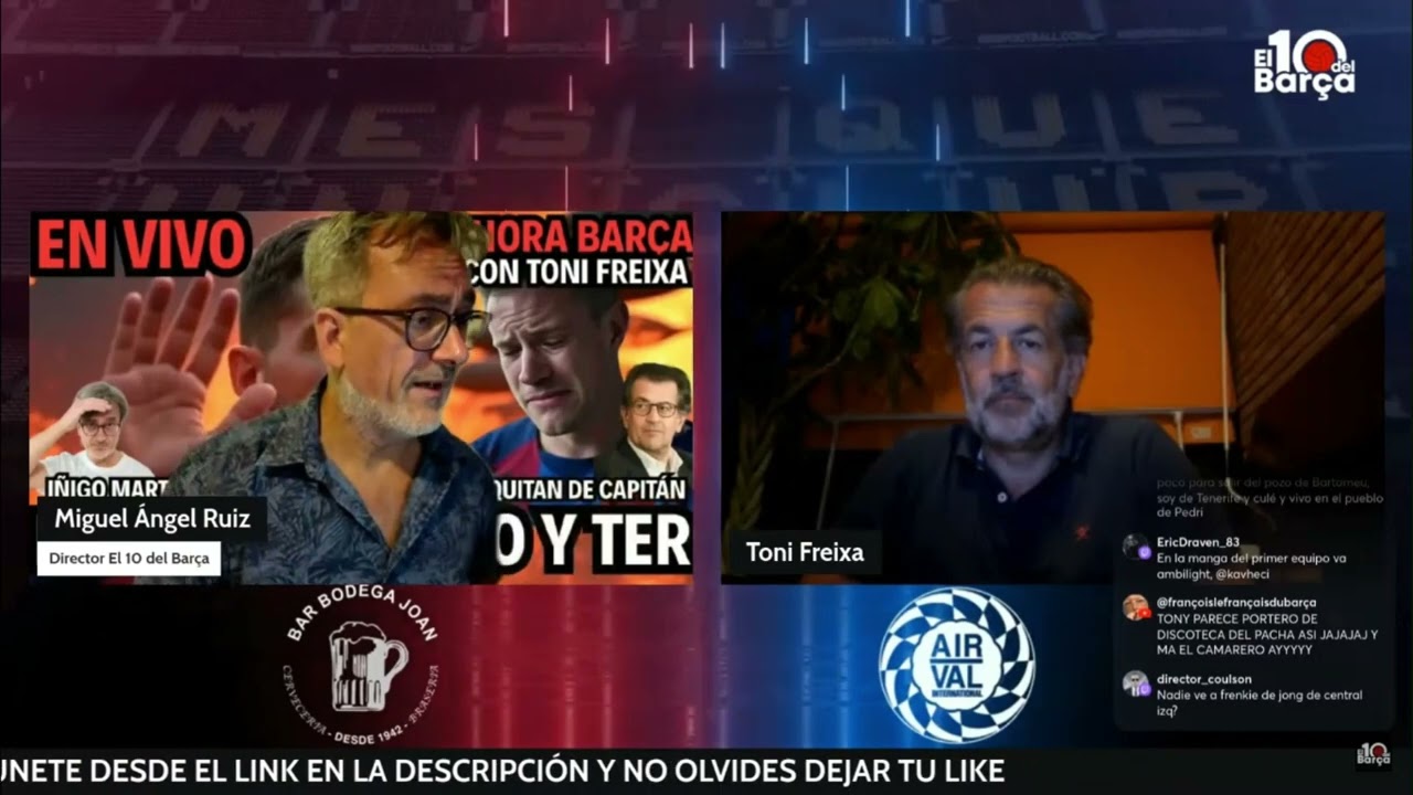 ‼️ZASCA BRUTAL DE TONI FREIXA A LOS DEL REAL MADRID Y A LOS PERIQUITOS DEL ESPAÑOL‼️👏👏