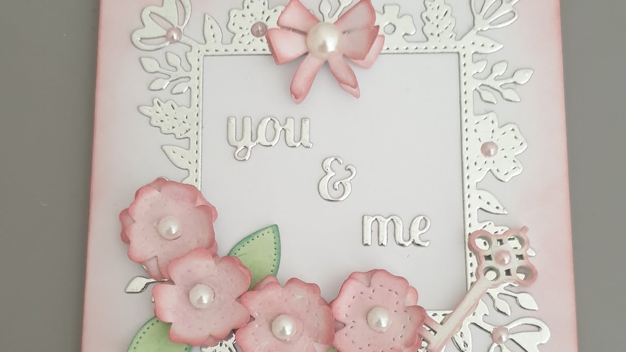 Tuto carte Dies Action # Défi de rosebonboncoco# mois de février 