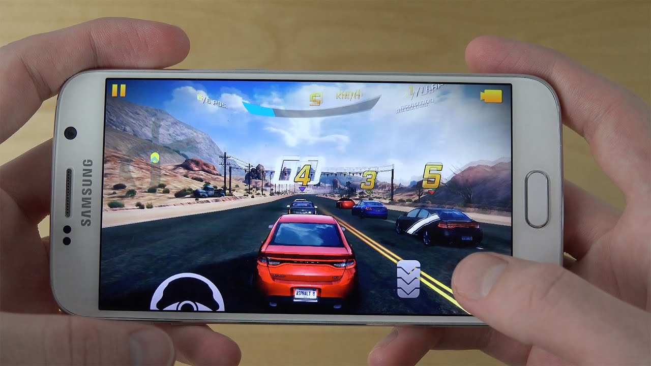Asphalt 8 Samsung Galaxy S6 Gameplay Review (4K)