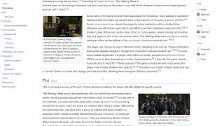 a tell tale game the walking dead (game lore)