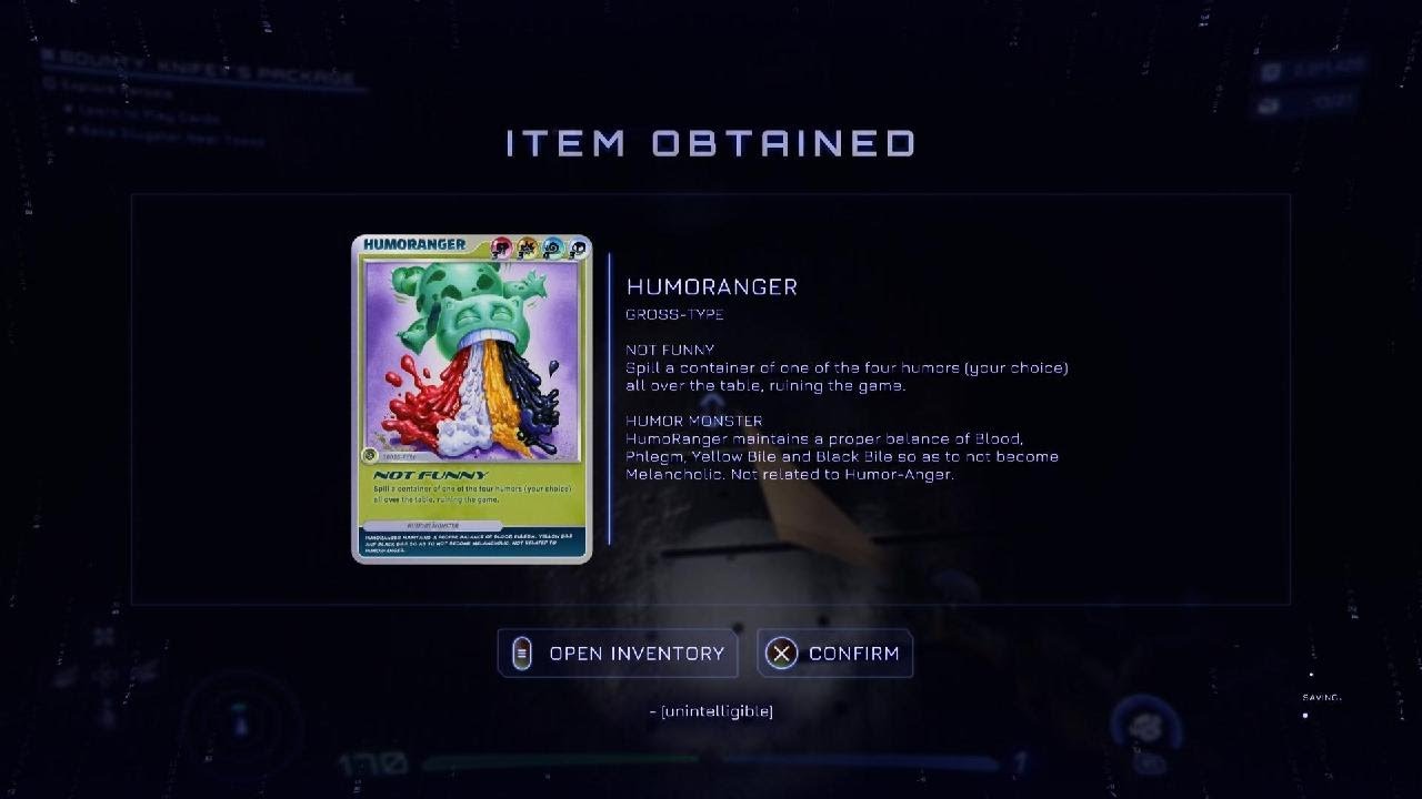 High on Knife - Humoranger Card Slide Challenge