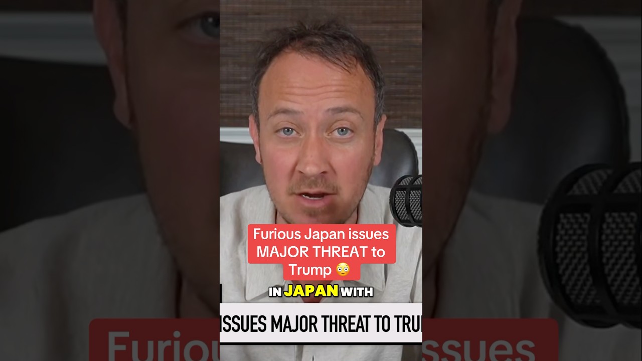 Japan Minister CHECKMATES Trump with ULTIMATE Threat