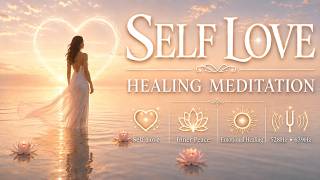 Listen to This Until You Love Yourself | 528Hz Self Love Affirmations & Meditation