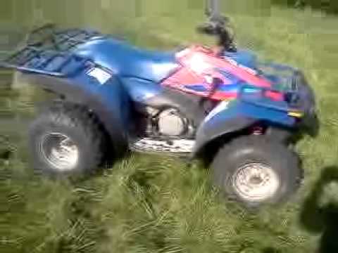 Polaris 400 2x4 2stroke Youtube