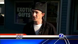 Store clerk robbed, stunned twice