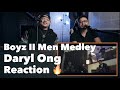 Boyz II Men Medley - Daryl Ong Reaction | Yo Check It Reaction