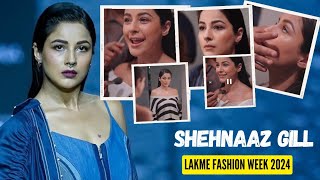 Lakme Fashion Week 2024: Shehnaaz Gill Dazzles Media with Her Stunning Outfit | Exclusive Interview