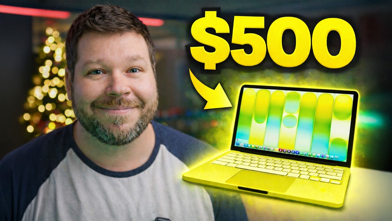 Apple’s $500 MacBook Changes Everything… (MacBook Neo Explained)