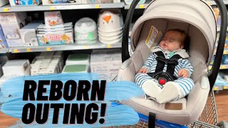 Reborn Baby Outing to Walmart | Reborn Morning Routine #reborn #rebornroleplay #rebornbaby