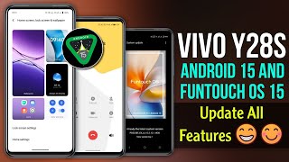 Vivo Y28s Android 15 &amp; Funtouch Os 15 Update Features 😍 | Vivo Y28s Android 15 Update Full Review