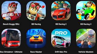 Beach Buggy Racing 3,BB Racing 2,Bus Simulator Ultimate,Race Master 3D,Vehicle Masters,Drift Max Pro screenshot 3