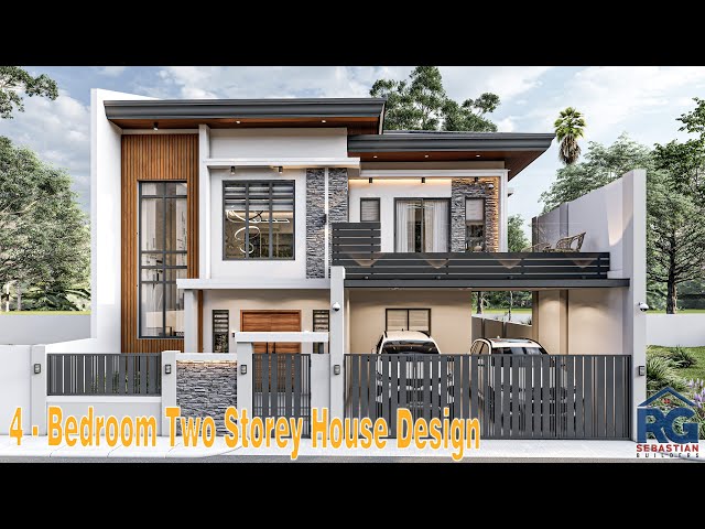 Mateo Four Bedroom Two Story House Plan Pinoy House Plans