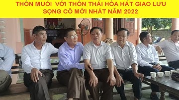 Thái Hoà giao lưu soọng cô thôn Muối mới nhất năm 2022.  Thu Hiền 1993