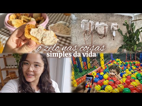 O ZELO NAS COISAS SIMPLES DA VIDA, óculos novo, patê de atum com torradinhas, strogonoff de boi