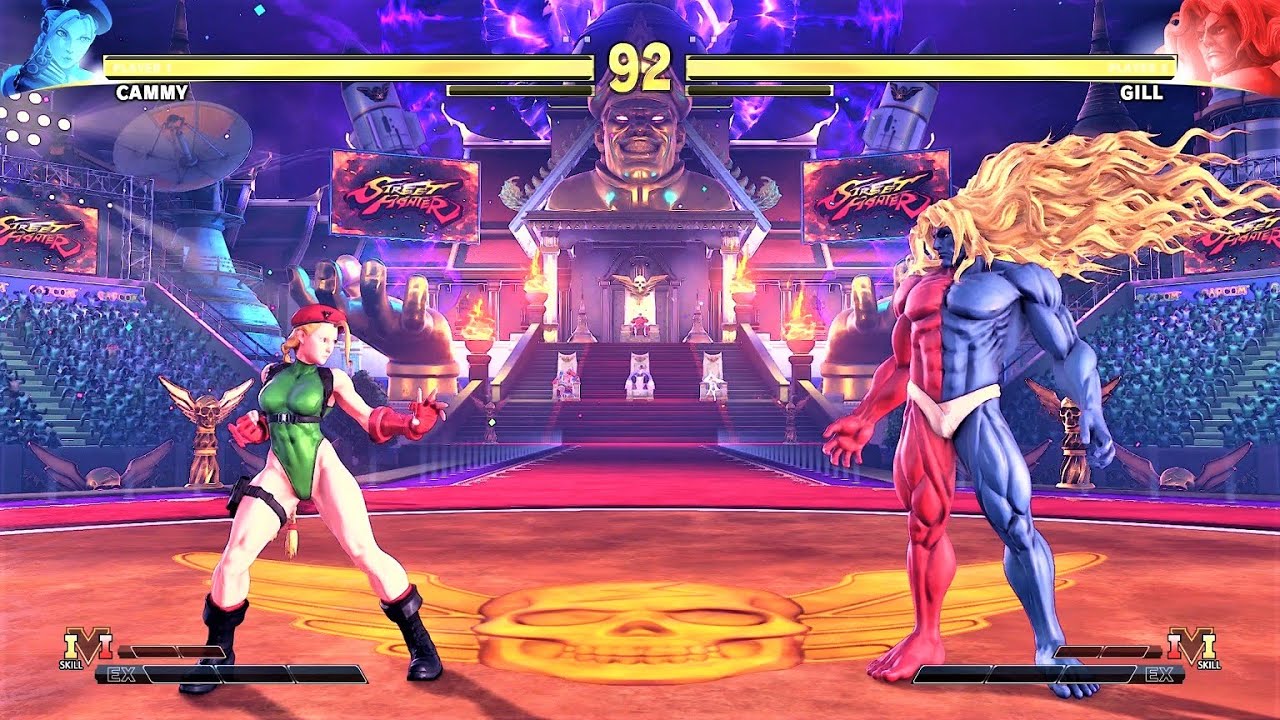 Cammy vs Gill (Hardest AI) - Street Fighter V - YouTube