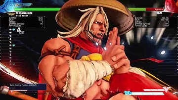 STREET FIGHTER V Old Zeku 466 Combo