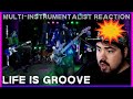 Life Is Groove | AMAZING BASS SLAP! KenKen + Ryunosuke Yamagishi | Musician Reaction