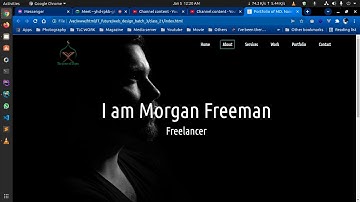 Web Design With Bootstrap 5 | Bangla Tutorial | Class- 25 |  Portfolio Project