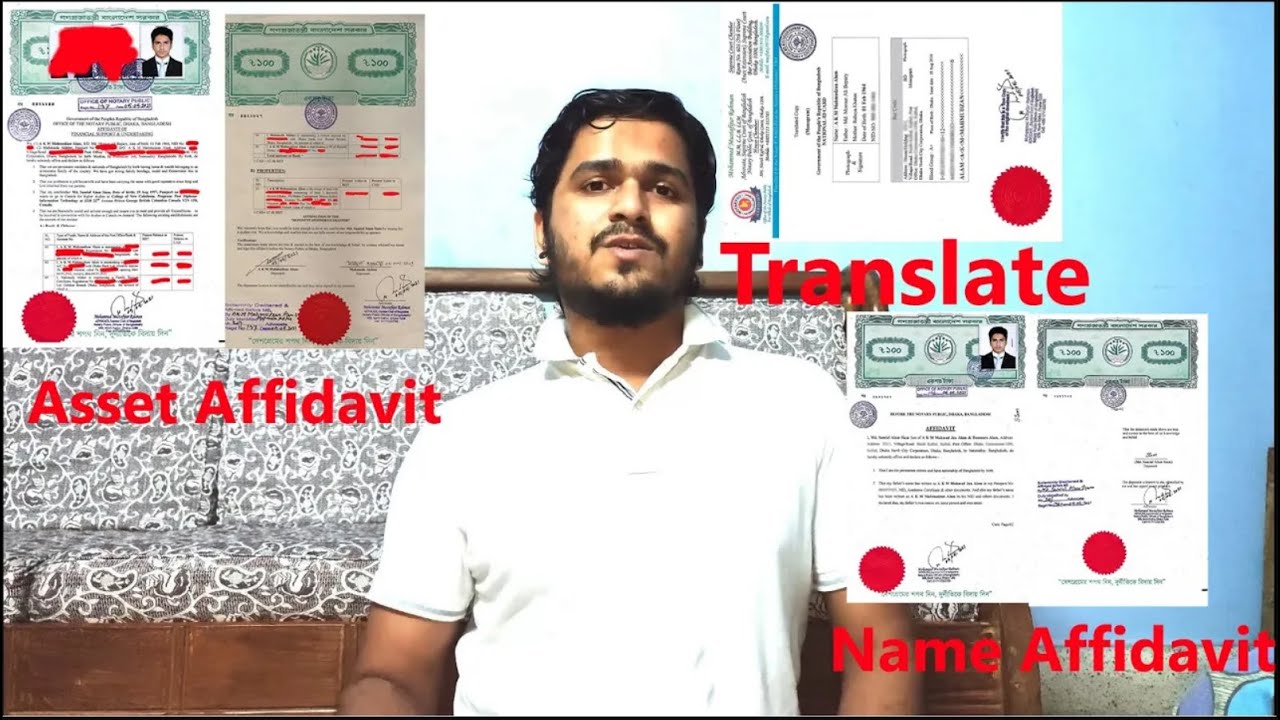 About Affidavit and Translations