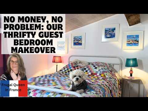 No money, no problem: our thrifty guest bedroom makeover