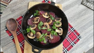 Томленая свекла в масле с шампиньонами из Игры Престолов / Baked beet with champignons