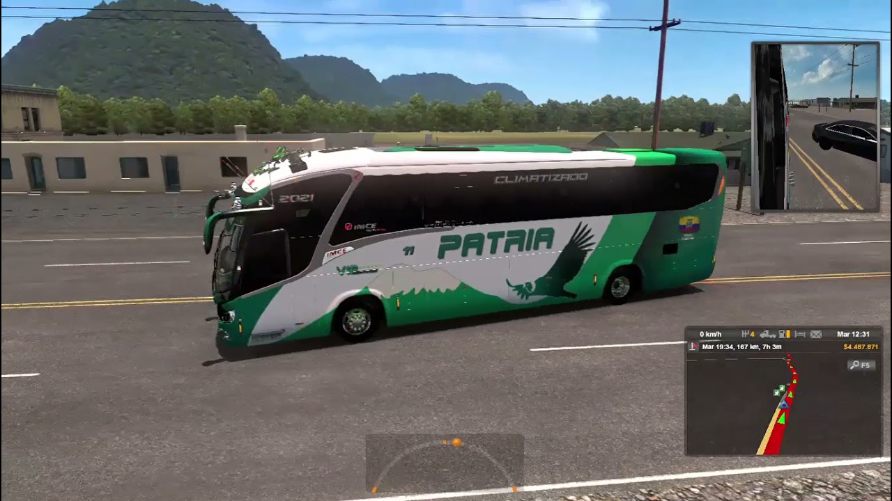 Coop PATRIA//BUS TITANIUM ECUADOR//RUTA: GUAYAQUIL A CUENCA //     ACCIDENTE // MAPA ECUADOR / ATS