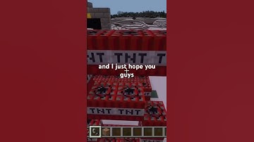 Day 3 of blowing up 1 piece of tnt for every subscriber I have
